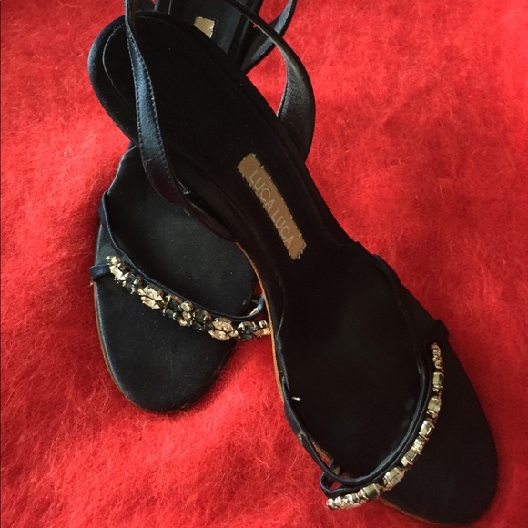 Luca Luca slings and rhinestones - Picture 1 of 4